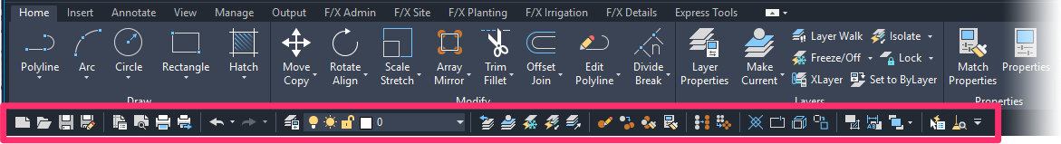 Quick Access Toolbar