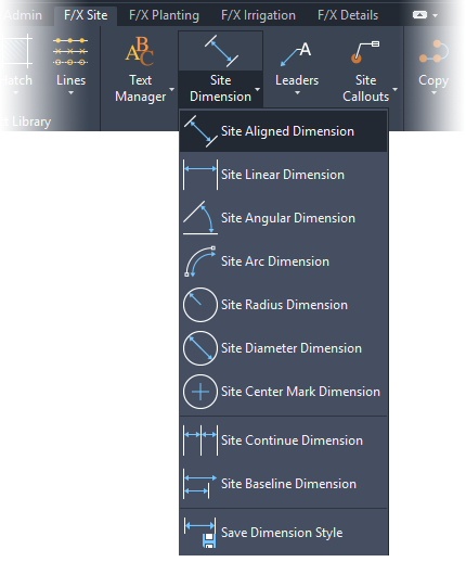 Site Dimensions