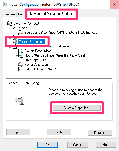 pdf printer for mac autocad