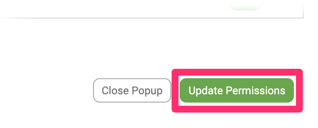 Update Permissions button