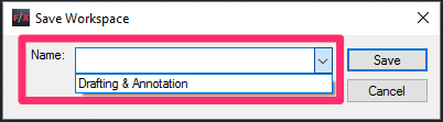 how to customize workspace in autocad for mac