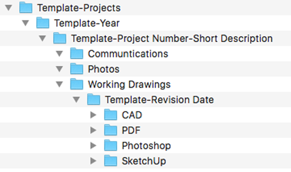 project-management-folder-structure-template