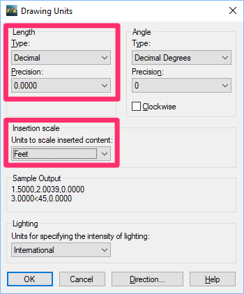 Setting Up Drawing Units in AutoCAD