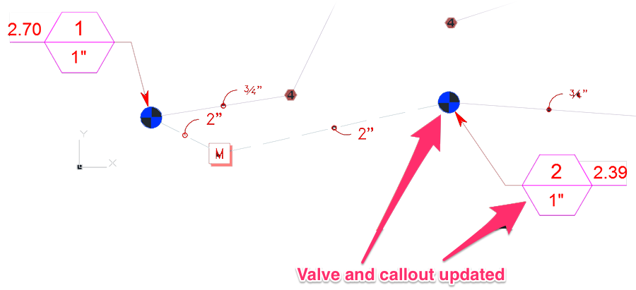 Valve and callout replaced