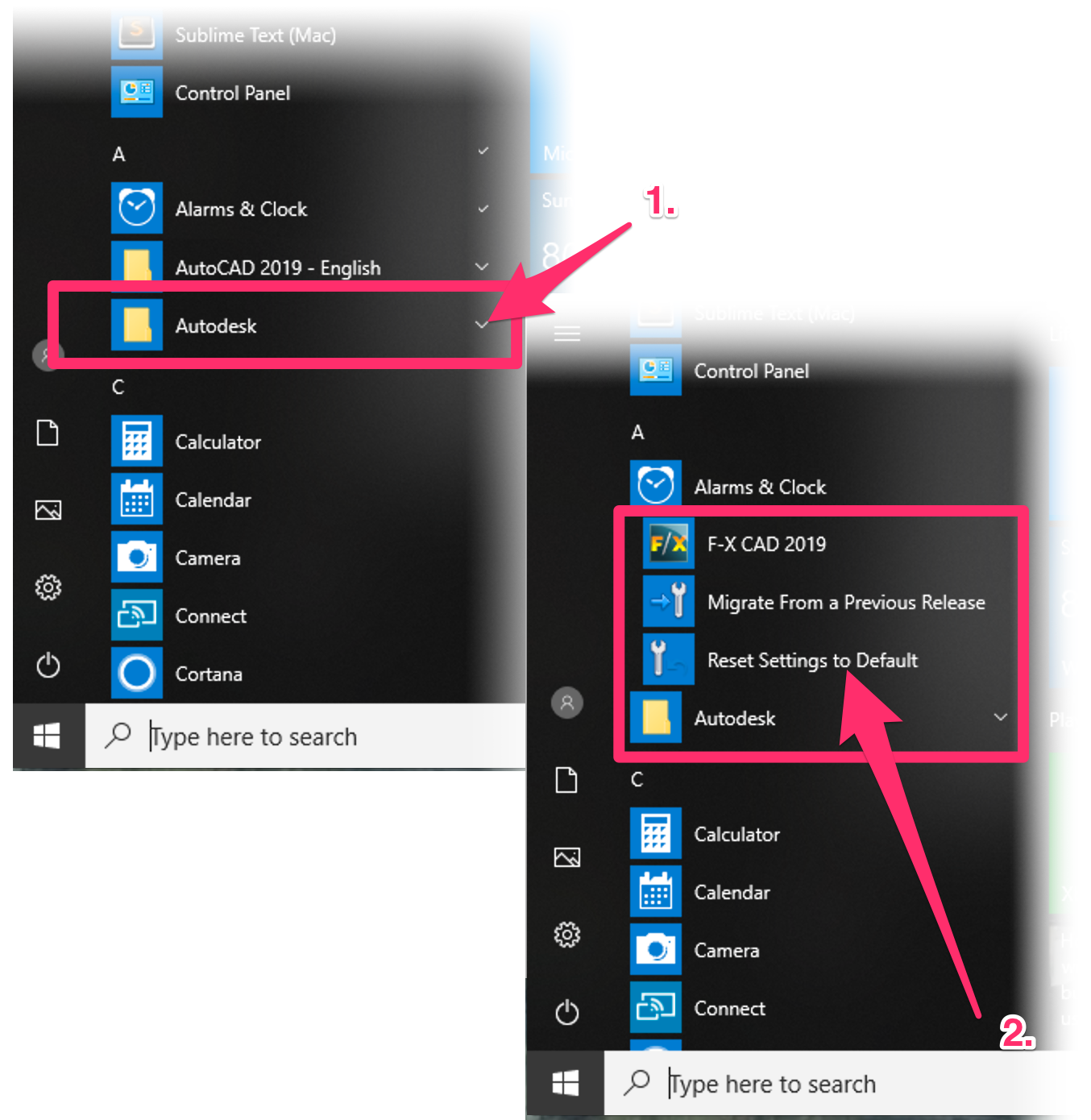 Reset AutoCAD Or F X CAD To Defaults