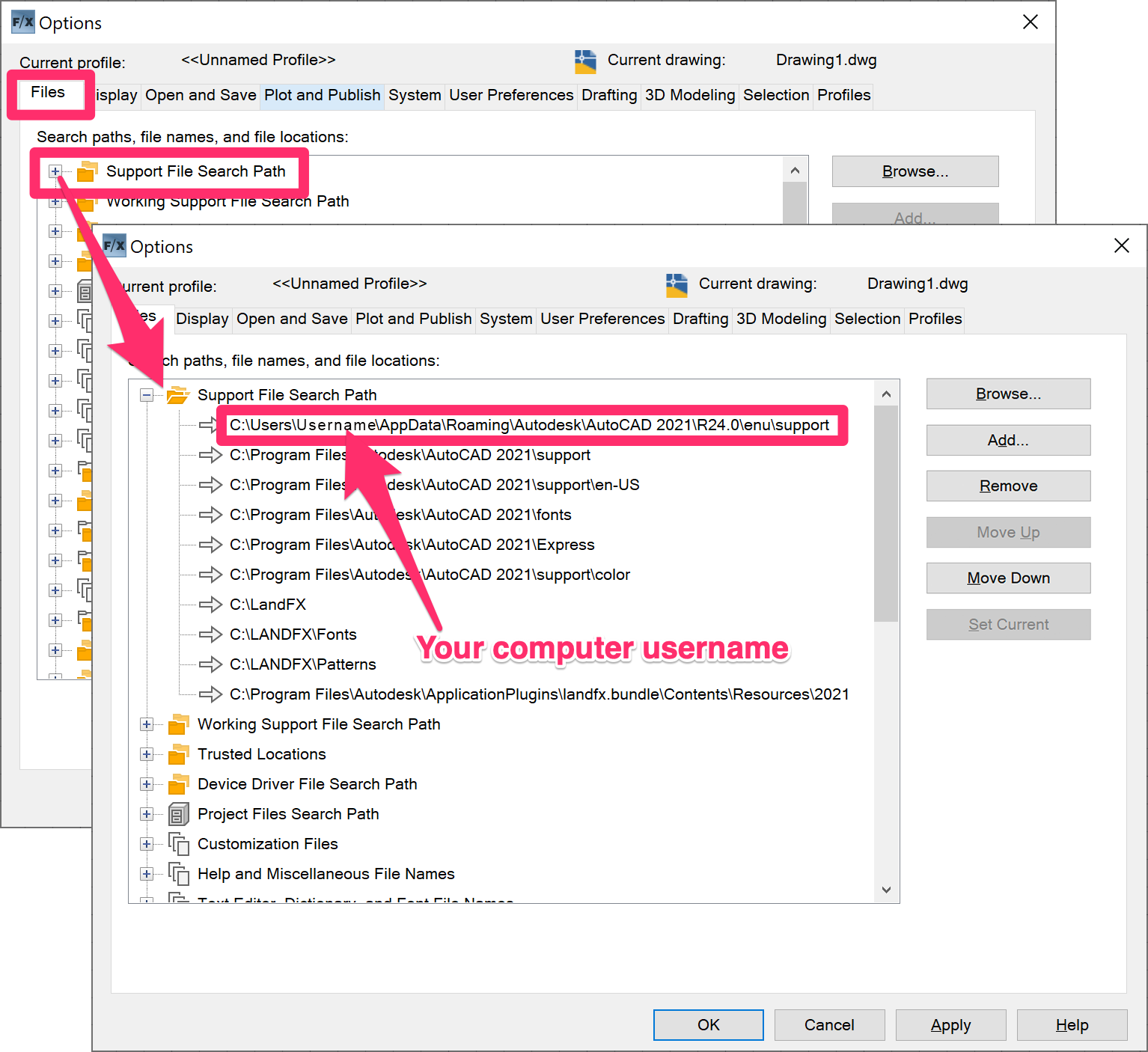 Linetypes do not plot or publish correctly from AutoCAD