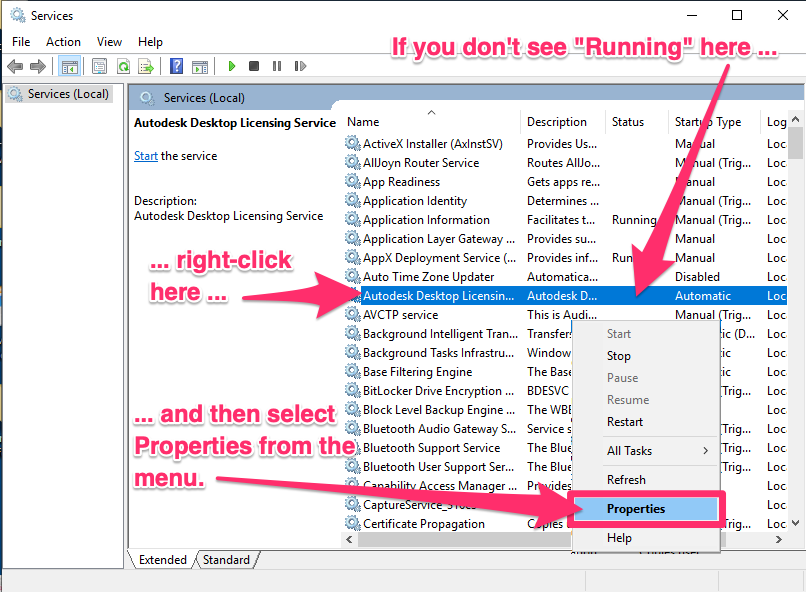 autocad the license manager is not functioning