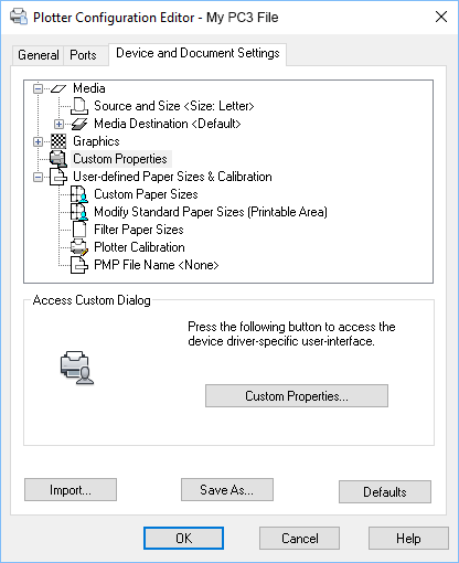 plotter configurations autocad for mac