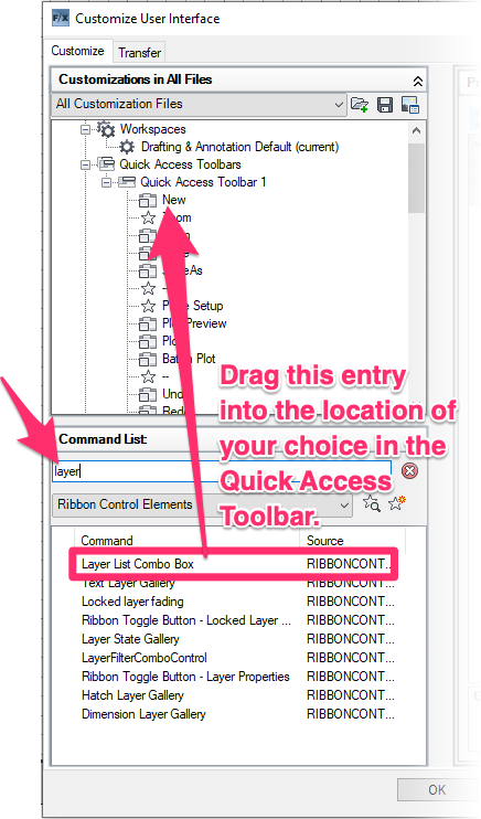 autocad toolbar disappeared