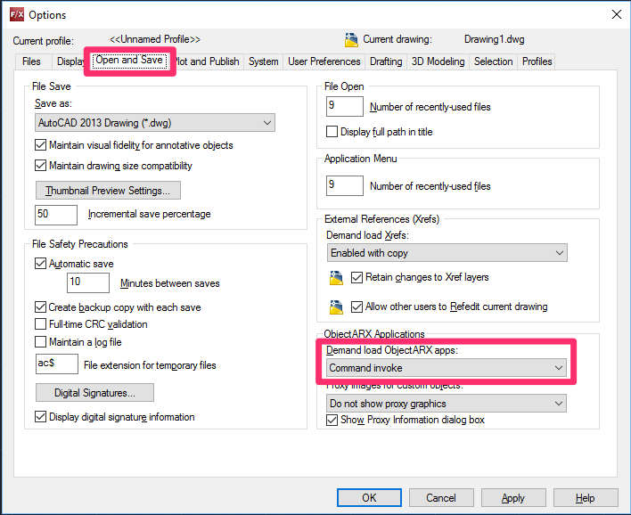 set up units in autocad for mac