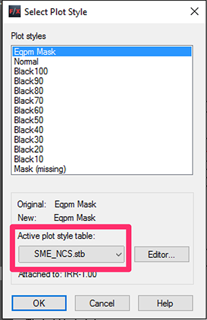 autocad plot style not working