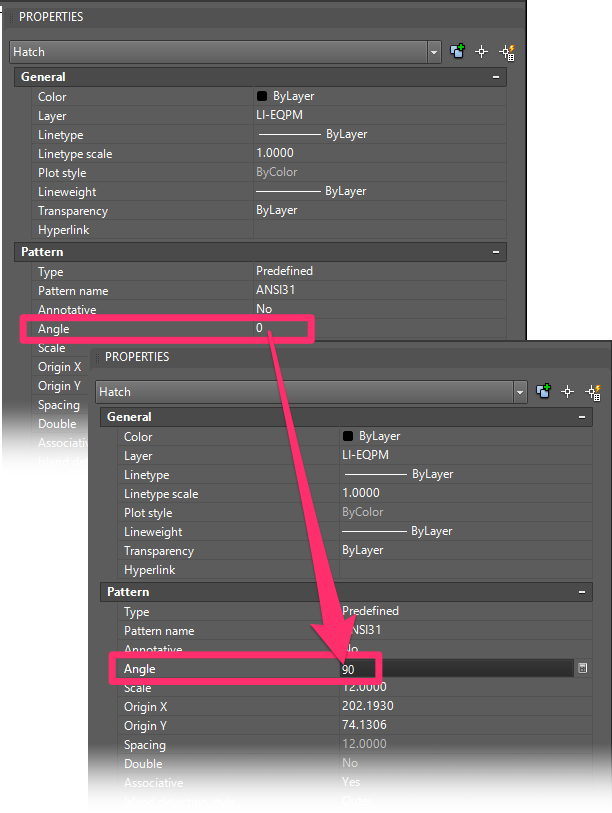 autocad plot style for transparent hatch