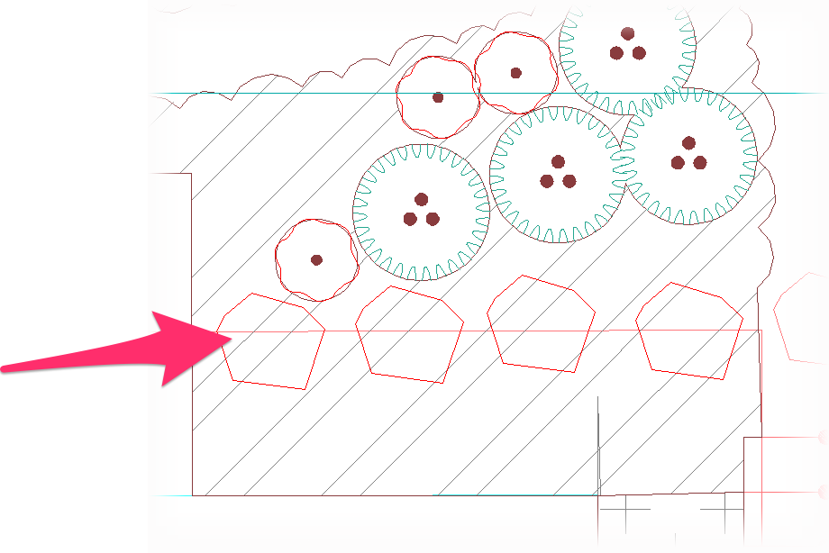 Remove Hatch from Internal Objects Within a Hatched