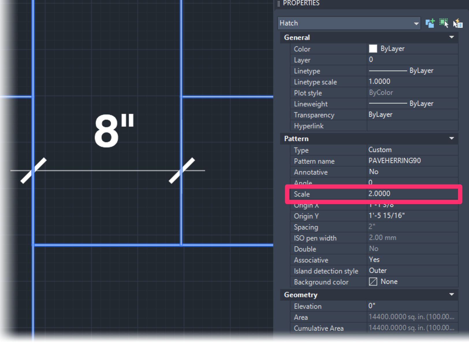 Is it possible to use a hatch pattern inside a block where the scale of the  hatch automatically follows the scale of the viewport in AutoCAD?