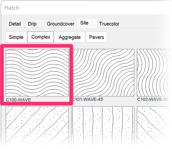 A Placed Hatch Looks Different from Its Thumbnail Preview, or the Hatch ...