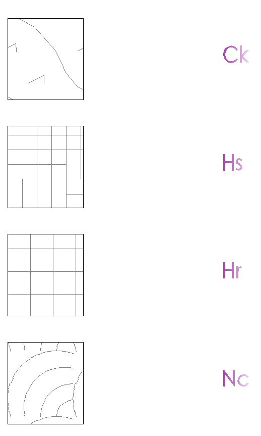 Schedule with hatches showing at a wider scale than before