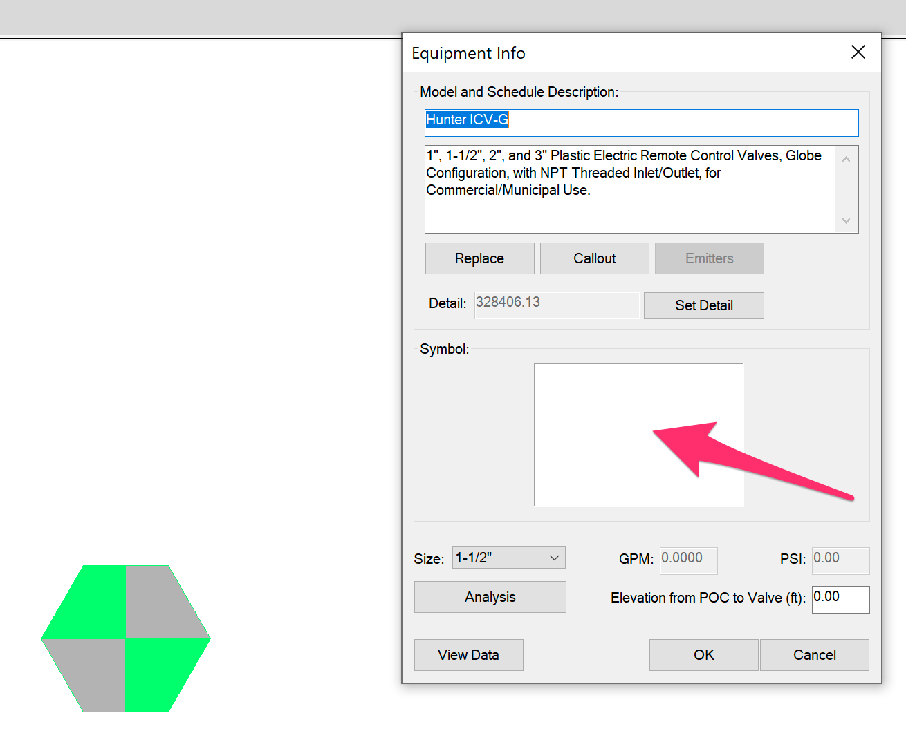 Blank Preview Slide Editing Equipment Or Old Block Definition Selecting An Irrigation Symbol