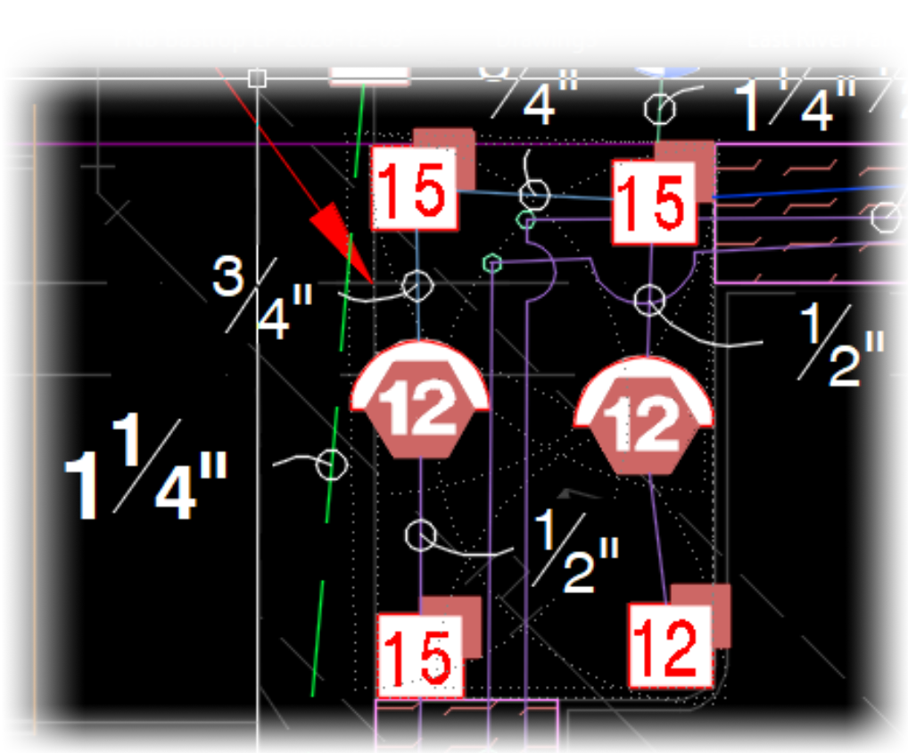 Irrigation equipment symbols displaying as incorrect family