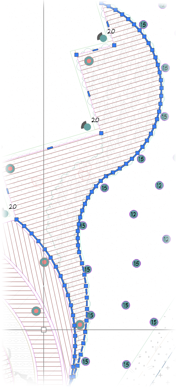 Drip Area with an excessive number of vertices