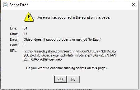 Script Error photo callout