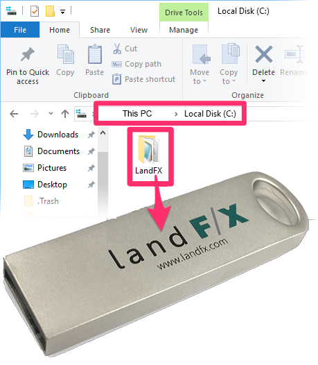 install solidworks on flash drive