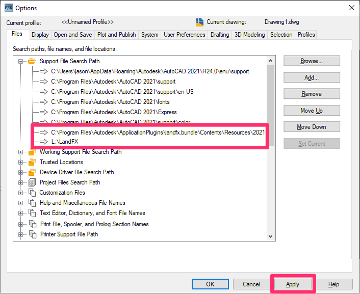 autocad for mac server path mapping automatically