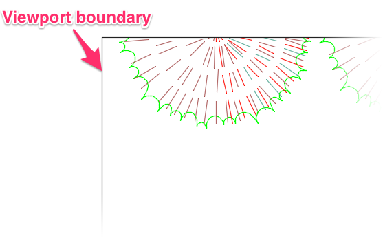 Double-click within viewport boundary to make it active