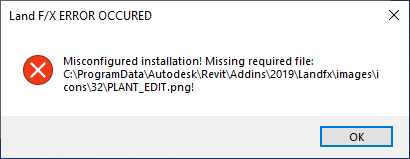 Misconfigured installation! Missing required file