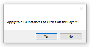 Apply circle properties?