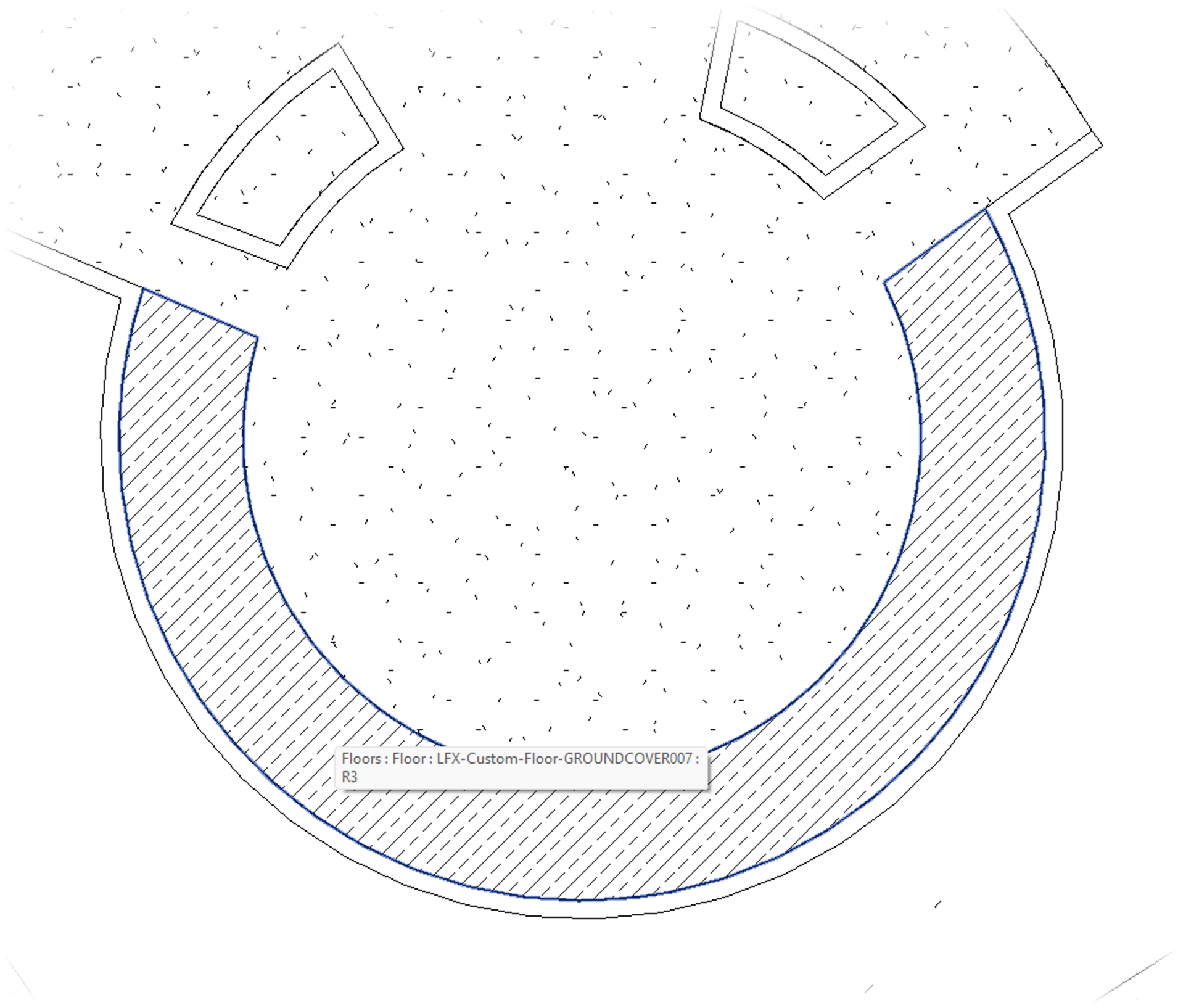 Selecting a groundcover to label