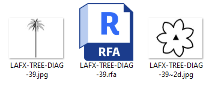 Revit symbol files