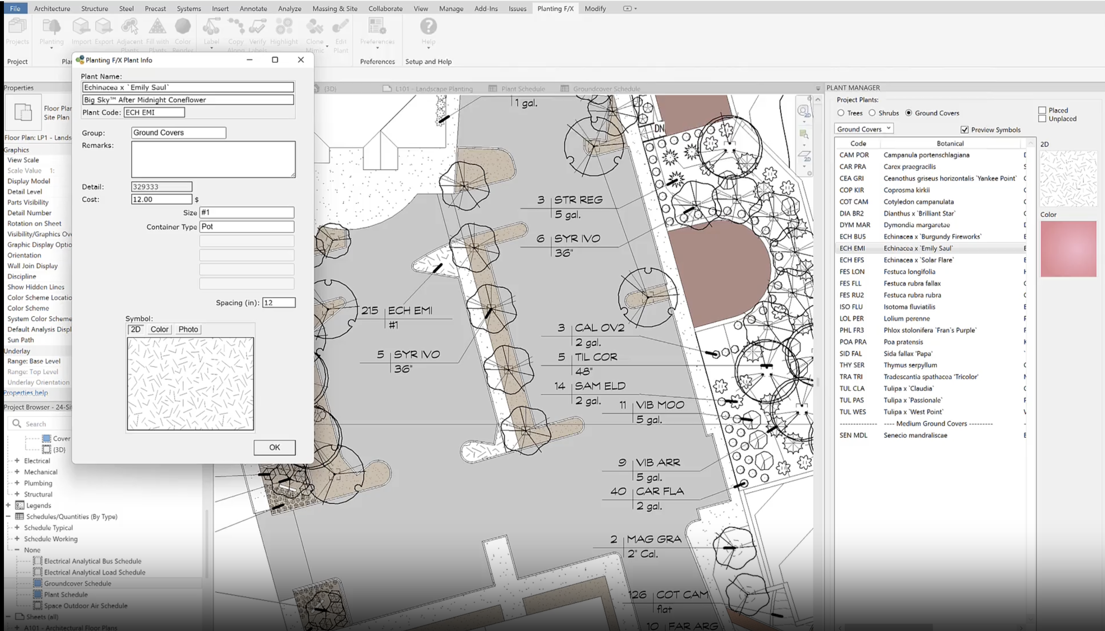 Color Render in Revit