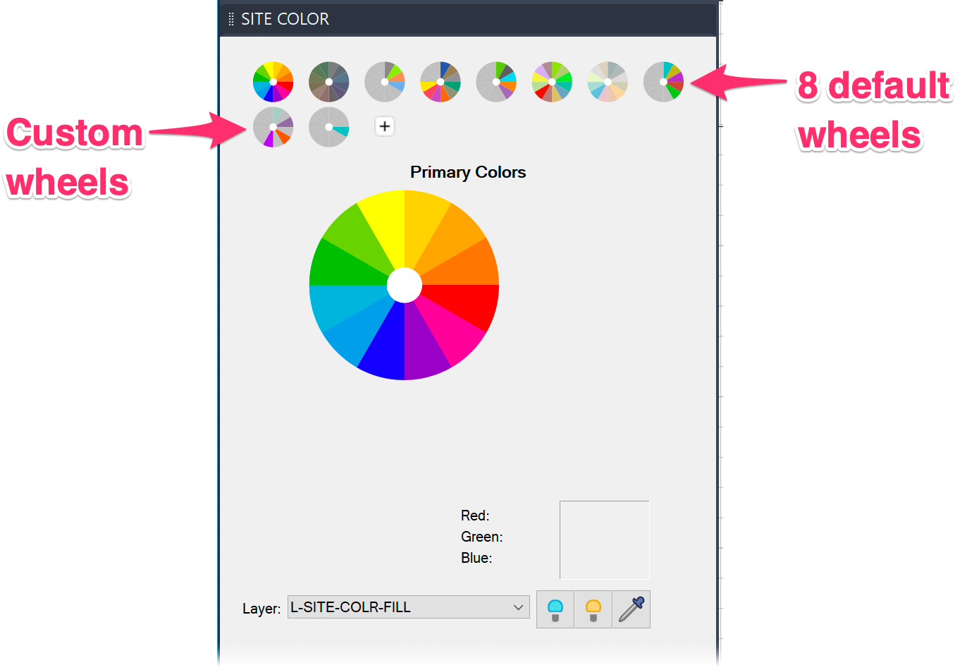 Setting a predifined custom color set in the color picker - Rhino - McNeel  Forum