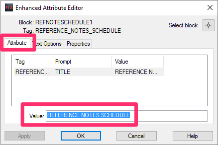 Enhanced Attribute Editor opens