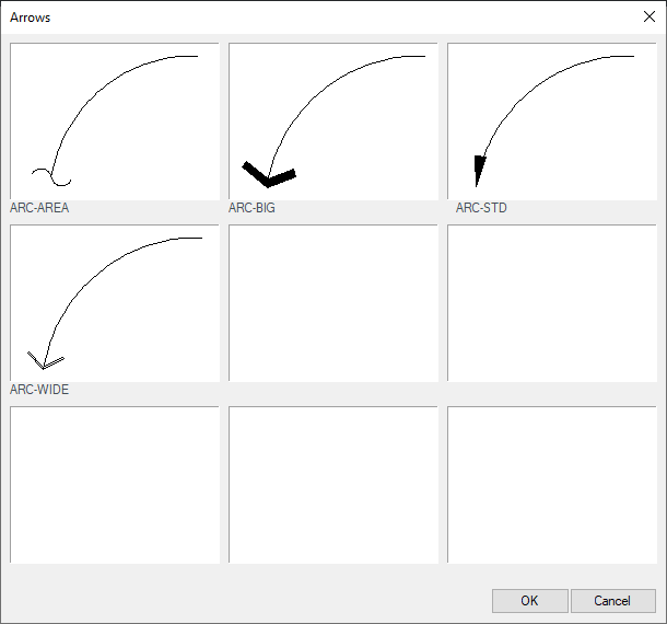 Arc Leader arrow styles