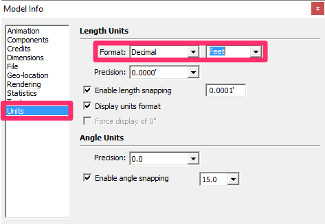 change units in autocad