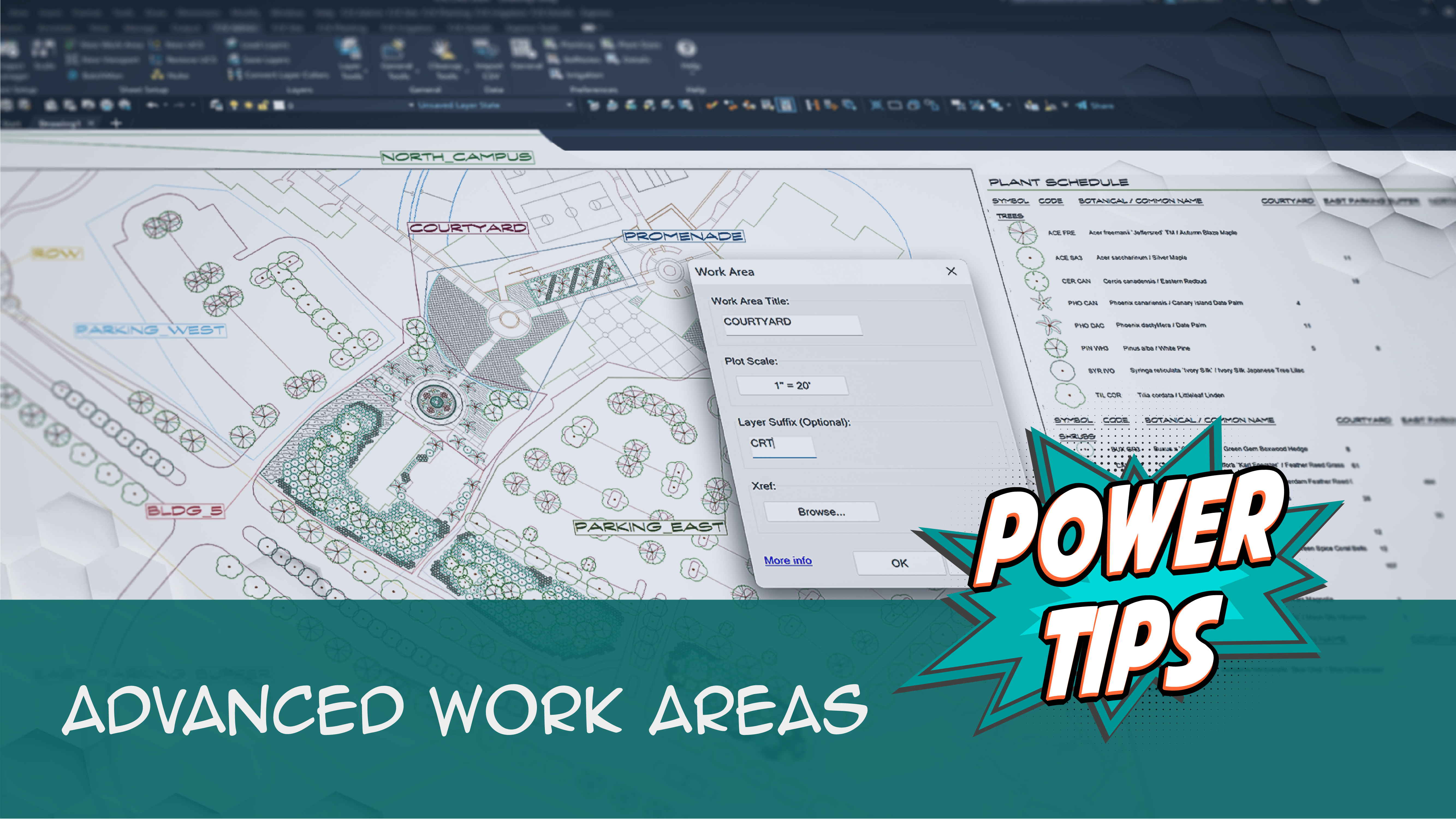 Power Tip: Advanced Work Areas