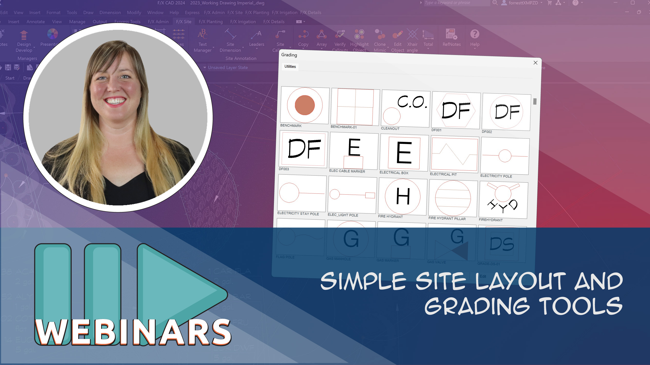 Simple Site Layout and Grading Tools