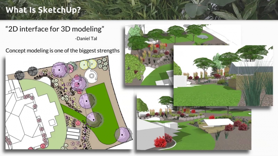 sketchup pro 2018 landscape design